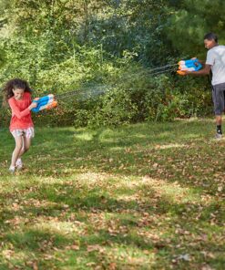 Bé cùng chơi NERF SUPER SOAKER TWIN TIDE