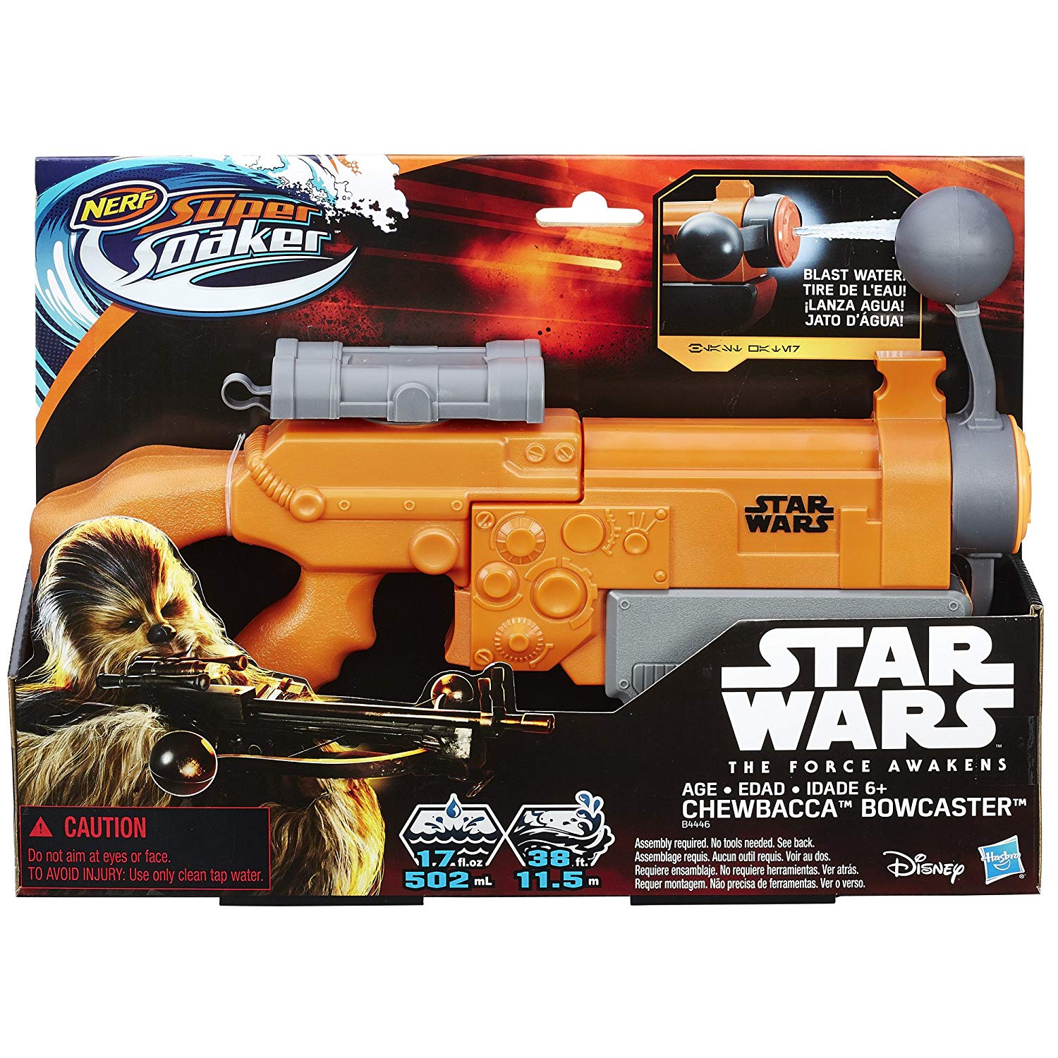 mua súng STAR WARS EPISODE VII NERF SUPER SOAKER CHEWBACCA BOWCASTER
