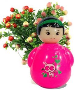 Đồ chơi lật đật bé gái cho trẻ sơ sinh