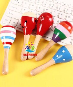 Xúc xắc Chùy bằng gỗ an toàn cho bé sơ sinh