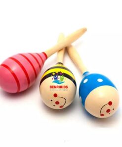 Alternative view of Xúc xắc Chùy bằng gỗ an toàn cho bé sơ sinh