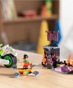 Alternative view of Lego Monkie Kid - White Dragon Horse Bike 80006