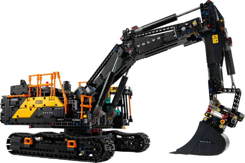 Khám phá Lego Technic Volvo EC500 Hybrid Excavator: Mô hình đồ chơi lắp ráp chi tiết