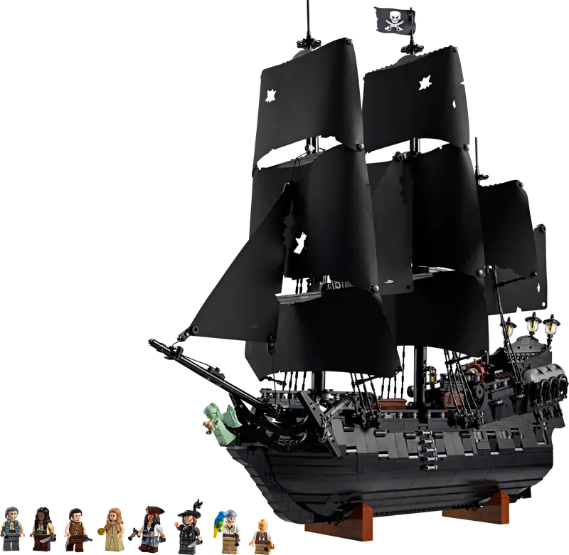 LEGO Icons Captain Jack Sparrow’s Pirate Ship – Bộ Đồ Chơi Lắp Ráp Đầy Hấp Dẫn Cho Fan Cướp Biển