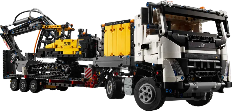 Lego Technic Volvo FMX Truck & EC230: Hướng Dẫn Chi Tiết Cho Người Mới