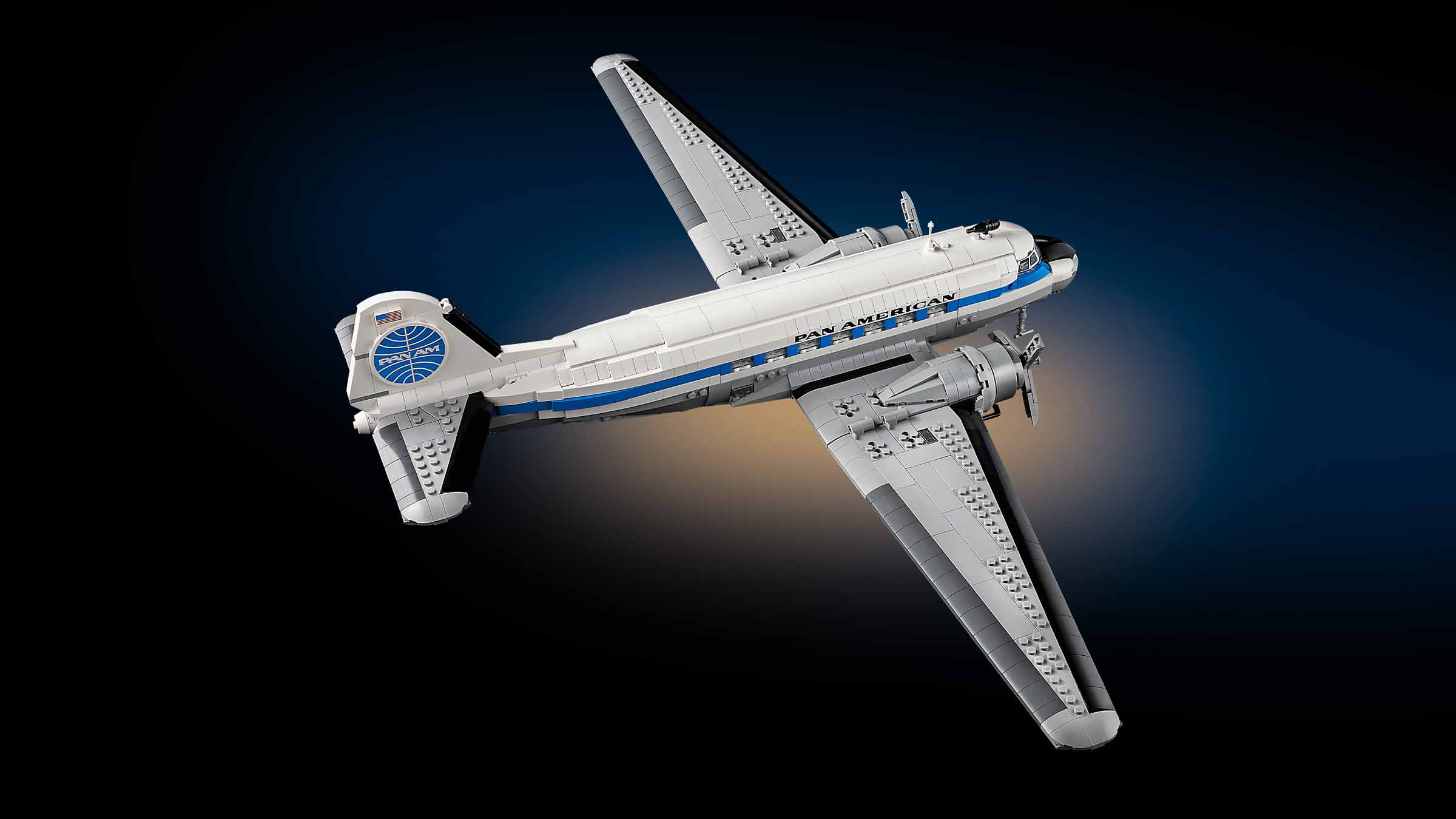 Thiết kế thân máy bay LEGO Douglas DC-3 PAN AM 11378