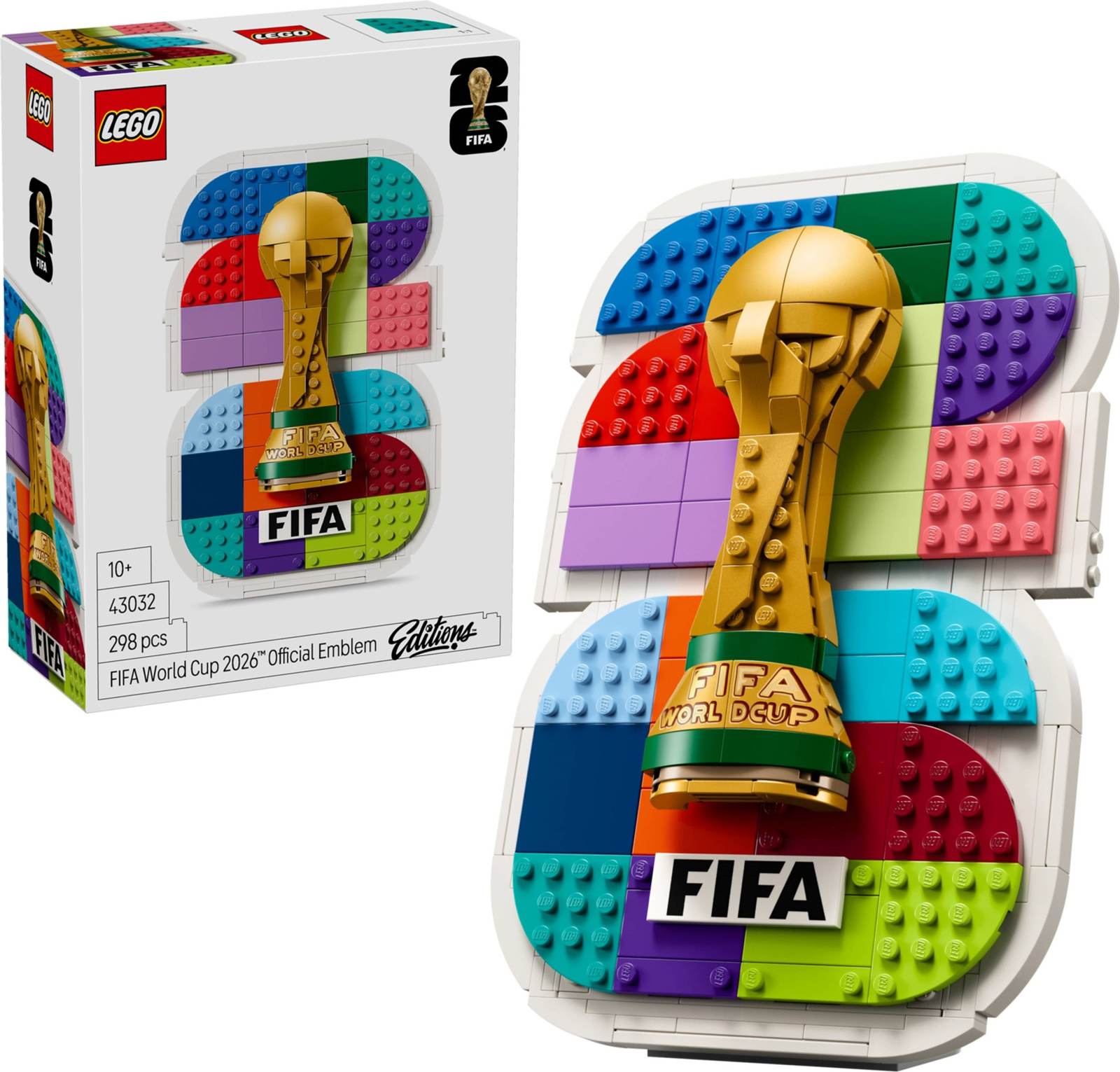 LEGO Editions FIFA World Cup 2026 Official Emblem 43032 tổng thể