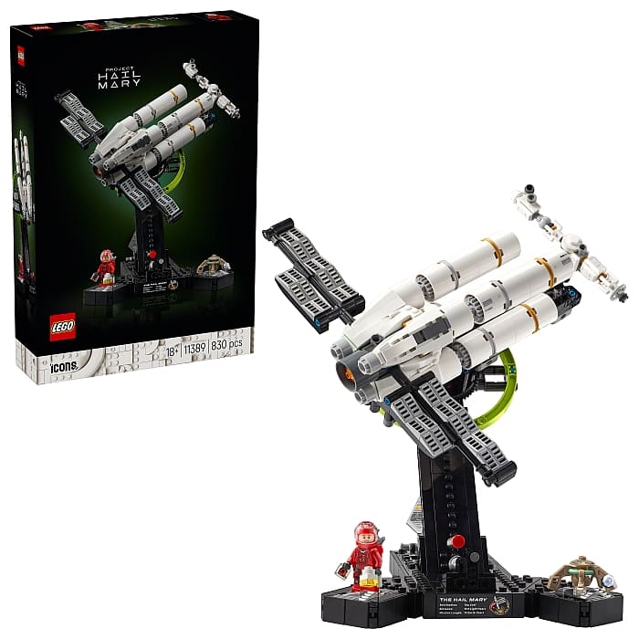 Chi tiết tàu vũ trụ LEGO Project Hail Mary 11389