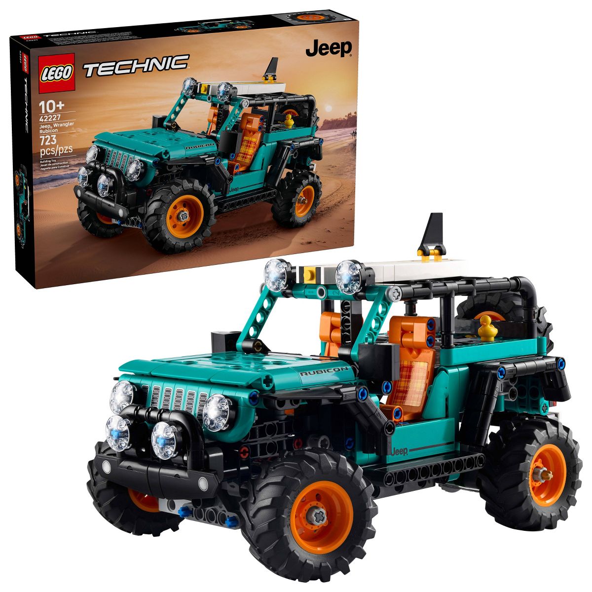 LEGO Technic Jeep Wrangler Rubicon SUV 42227 toàn cảnh