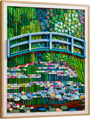 LEGO Claude Monet – Bridge over a Pond of Water Lilies