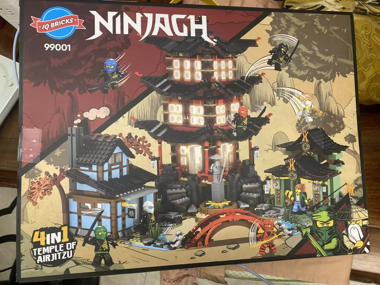 4in1 Temple of Airjiztu  - hình ảnh tổng thể bộ LEGO