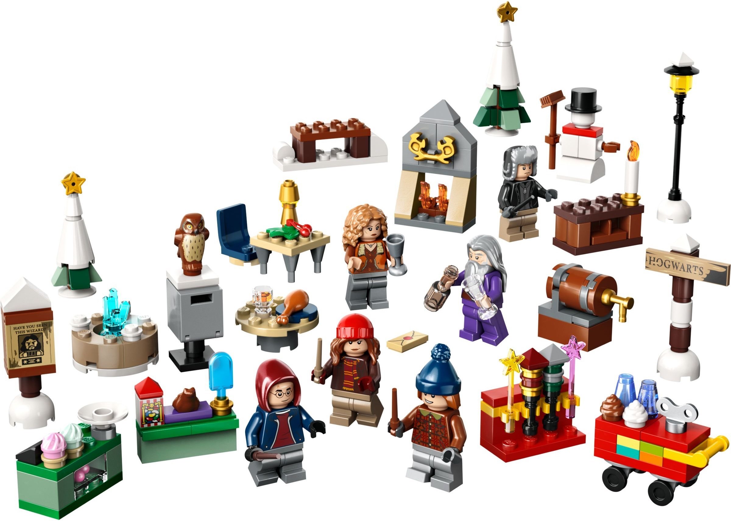 Advent Calendar 76418 - hình ảnh tổng thể bộ LEGO