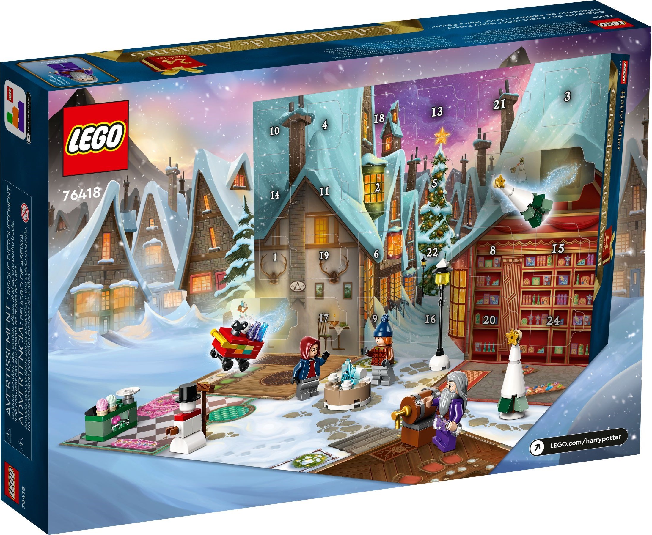 Advent Calendar 76418 - hình ảnh chi tiết bộ LEGO
