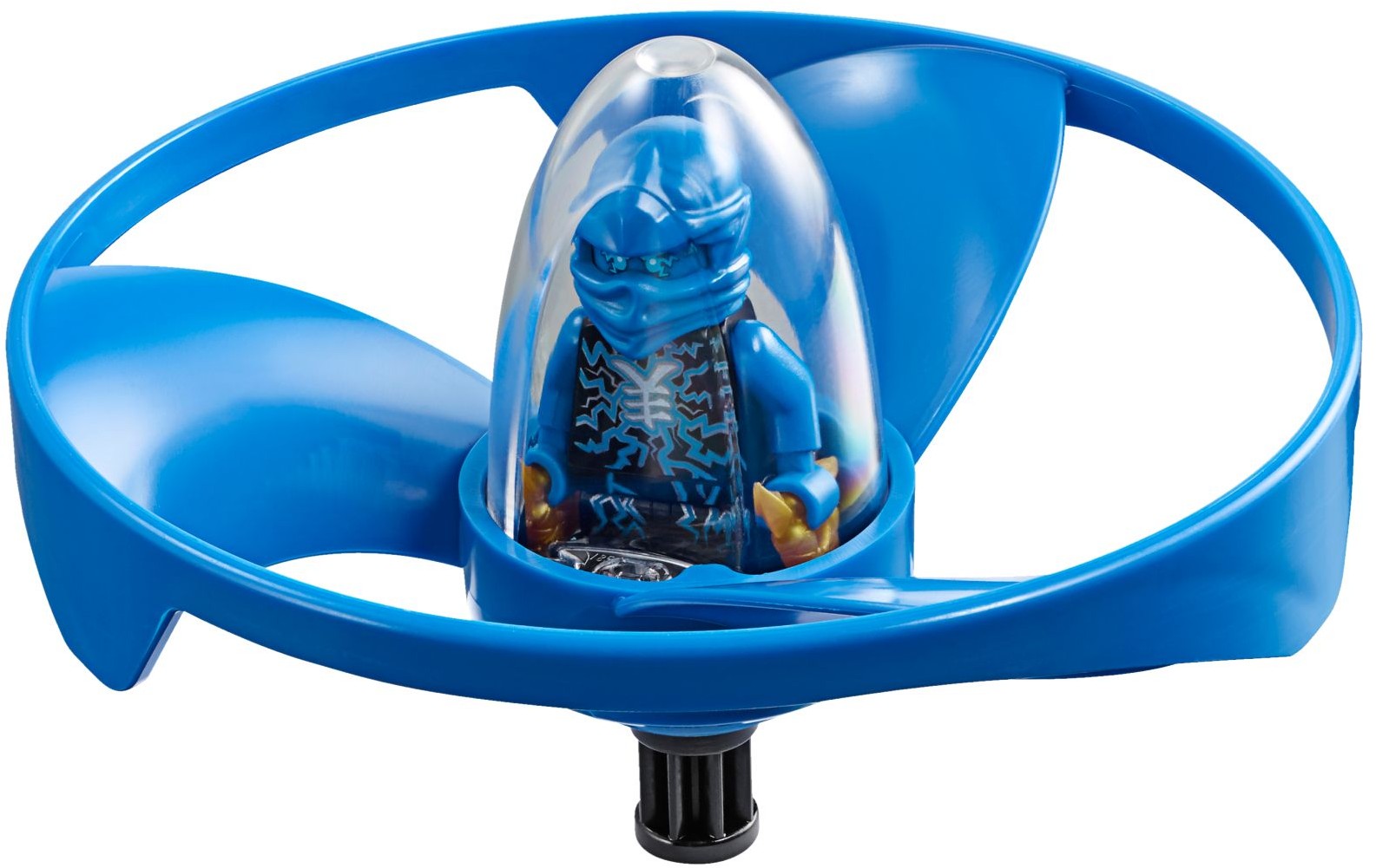 Airjitzu Jay Flyer 70740 - góc nhìn khác của bộ LEGO