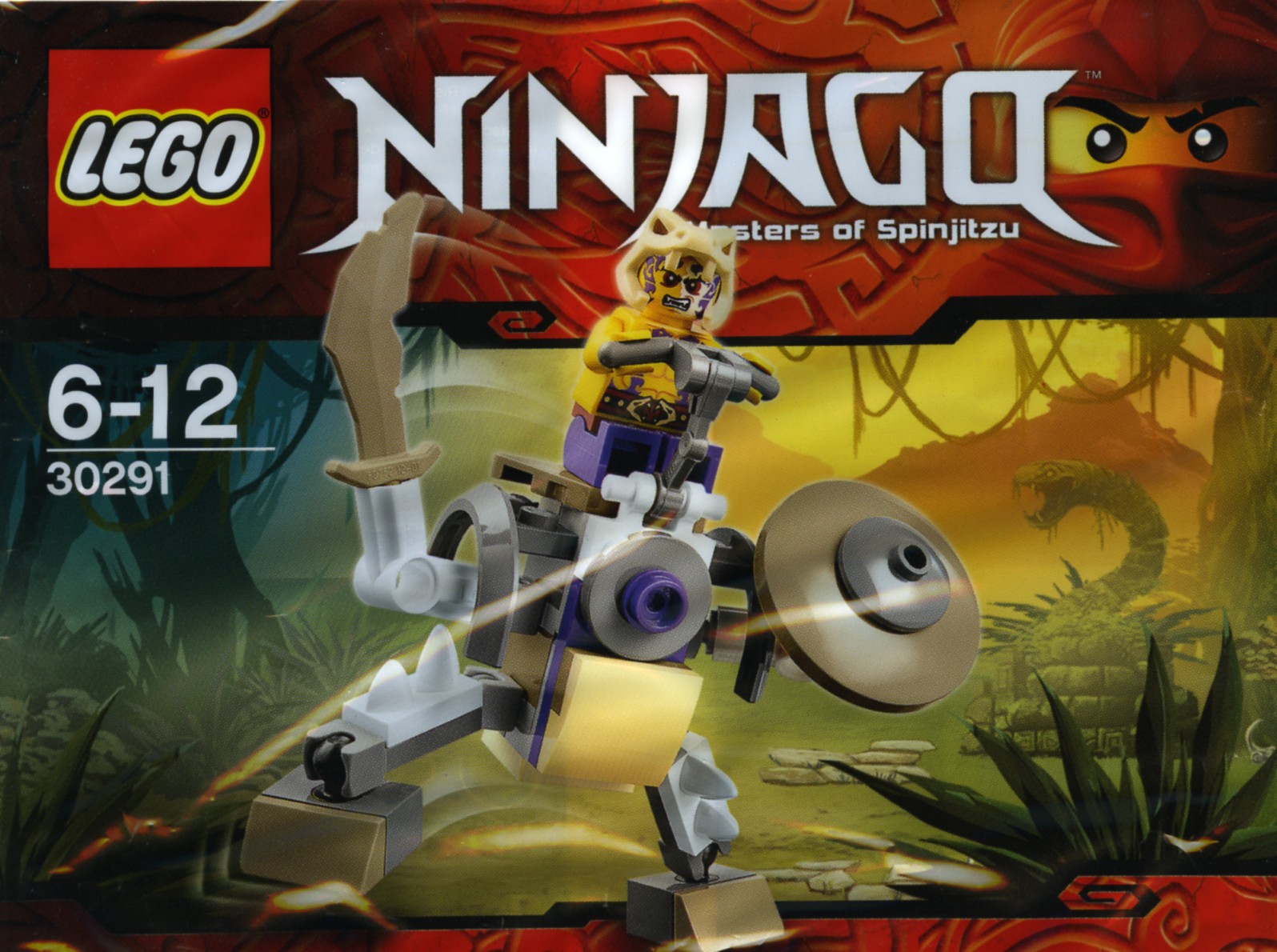 Anacondrai Battle Mech 30291 - hình ảnh tổng thể bộ LEGO