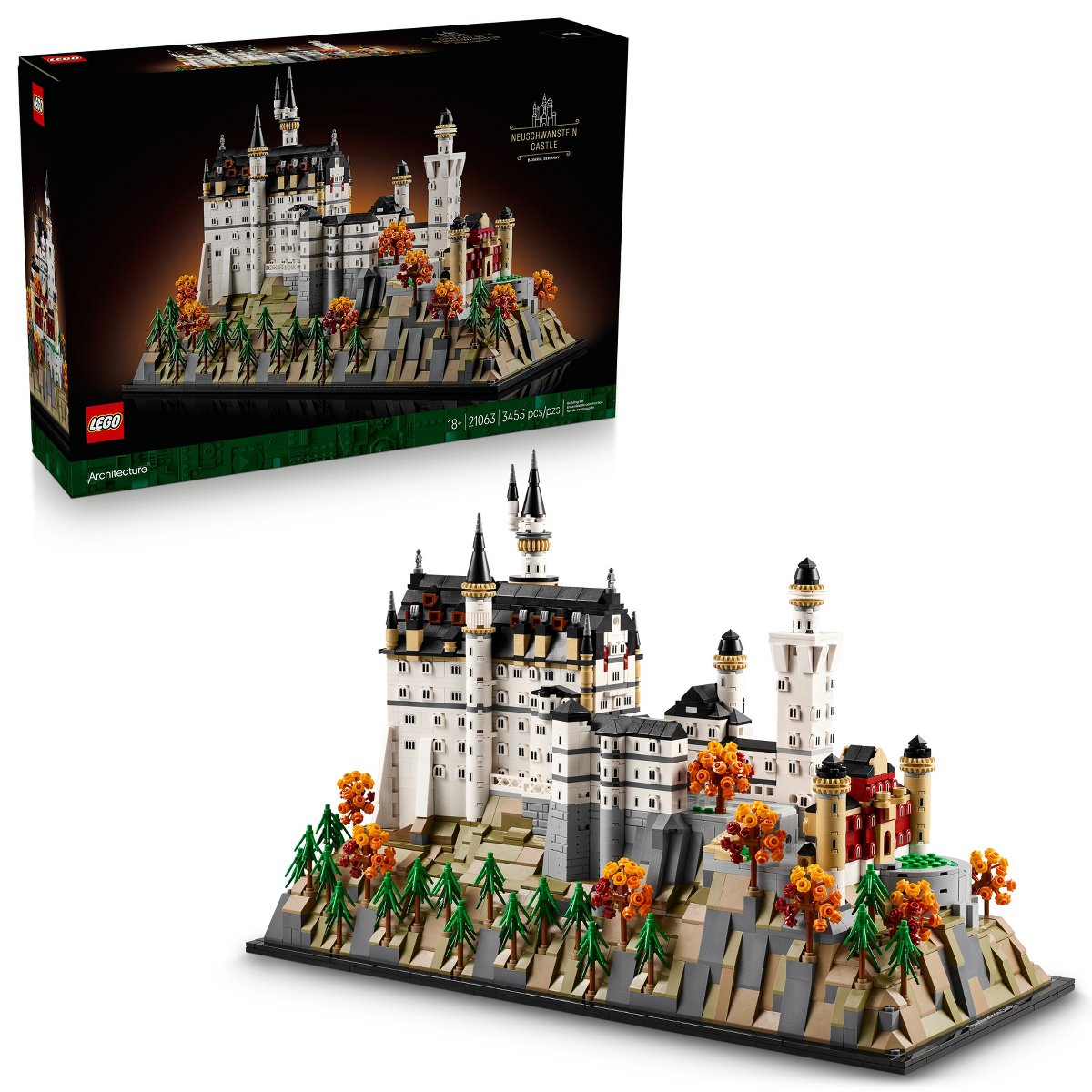 LEGO Architecture Neuschwanstein Castle 21063 ảnh 1