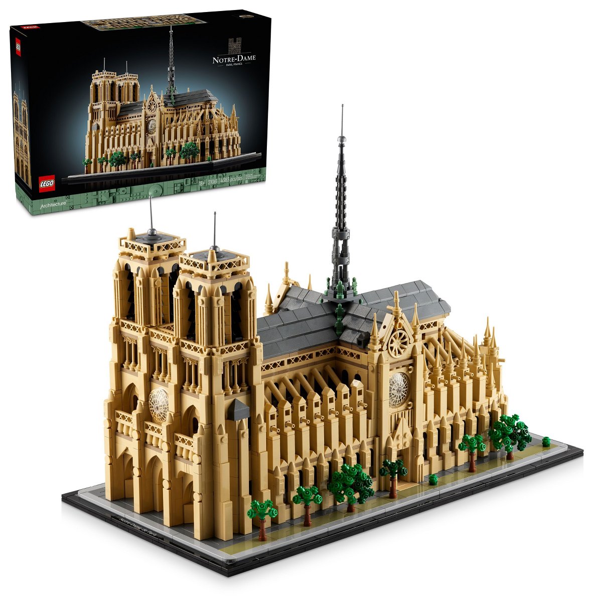 LEGO Architecture Notre-Dame de Paris 21061 ảnh 1