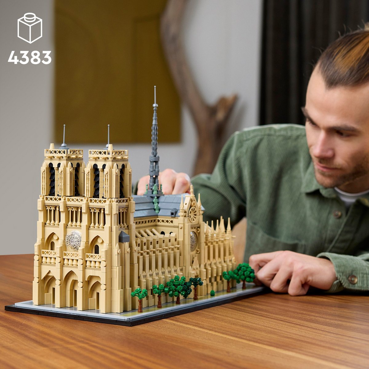 LEGO Architecture Notre-Dame de Paris 21061 ảnh 2