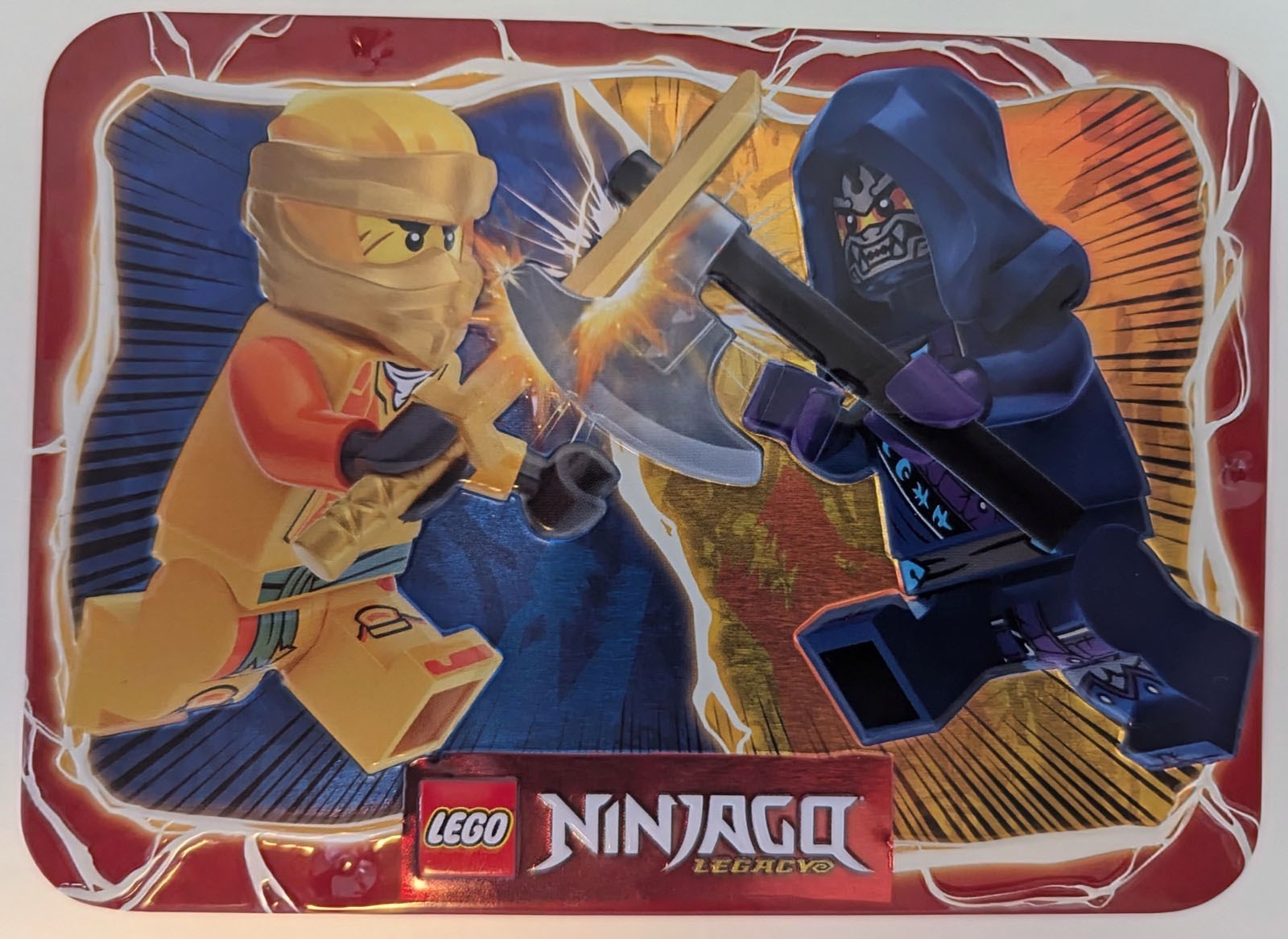 Arin vs. Wolf Mask Guard 112404 - hình ảnh tổng thể bộ LEGO