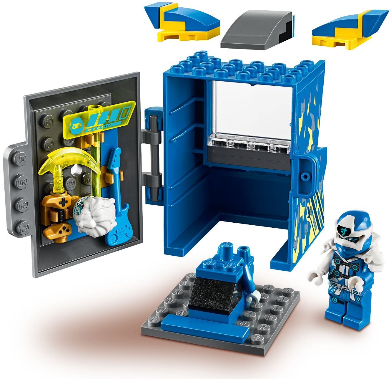 Avatar Jay Arcade Capsule 71715 - góc nhìn khác của bộ LEGO