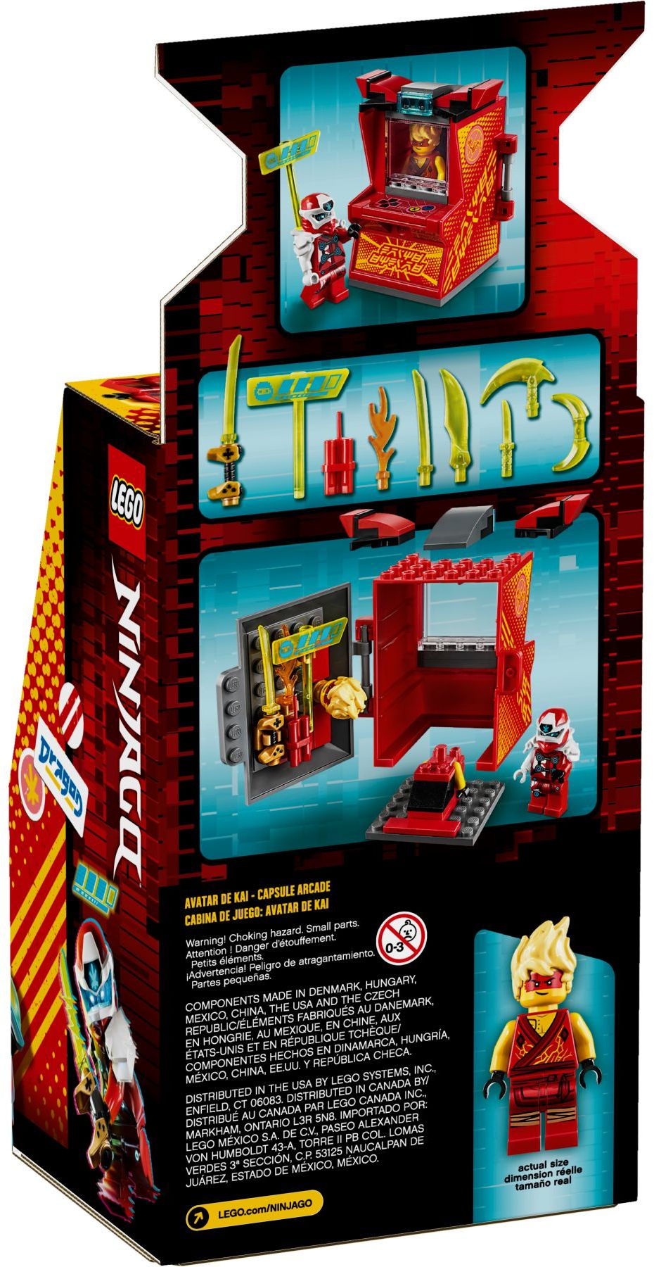 Avatar Kai Arcade Capsule 71714 - hình ảnh chi tiết bộ LEGO