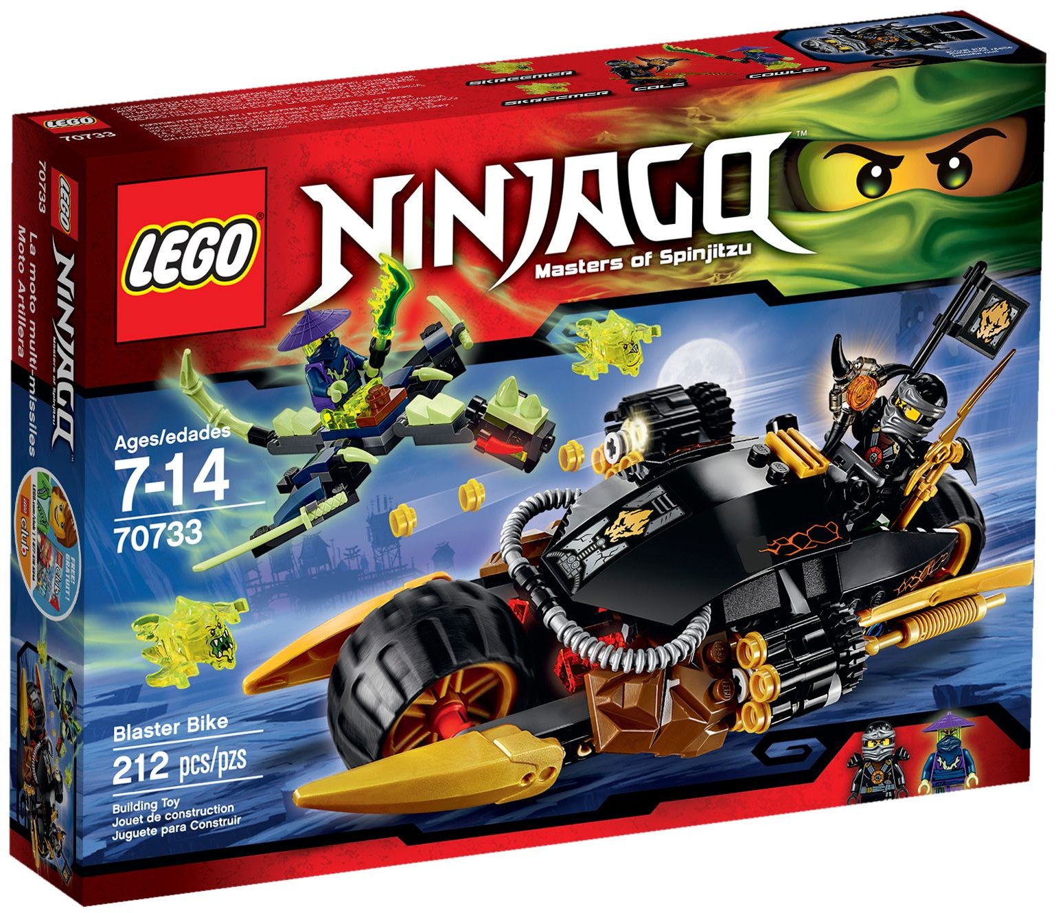 Blaster Bike 70733 - hình ảnh tổng thể bộ LEGO