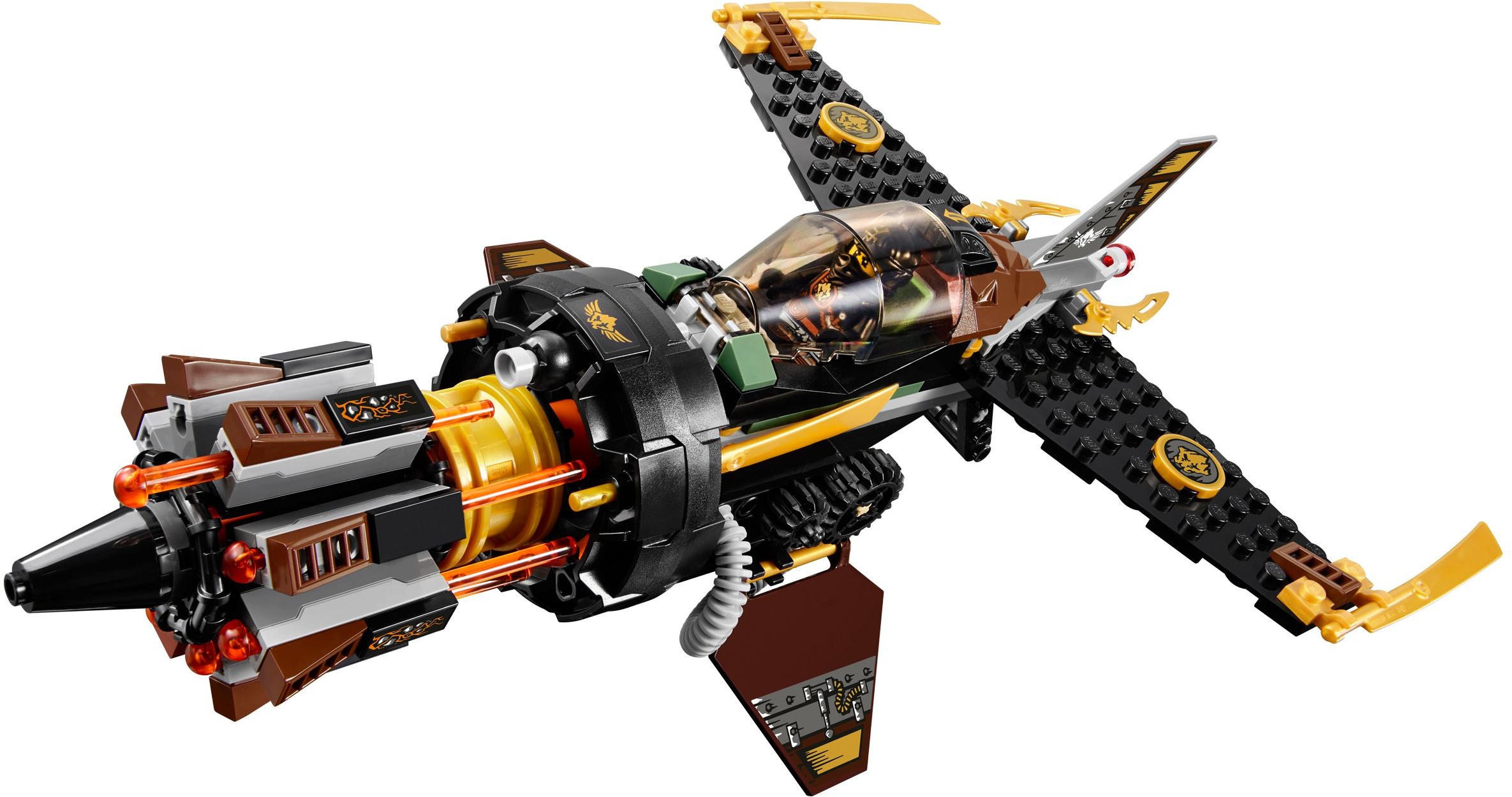 Boulder Blaster 70747 - góc nhìn khác của bộ LEGO