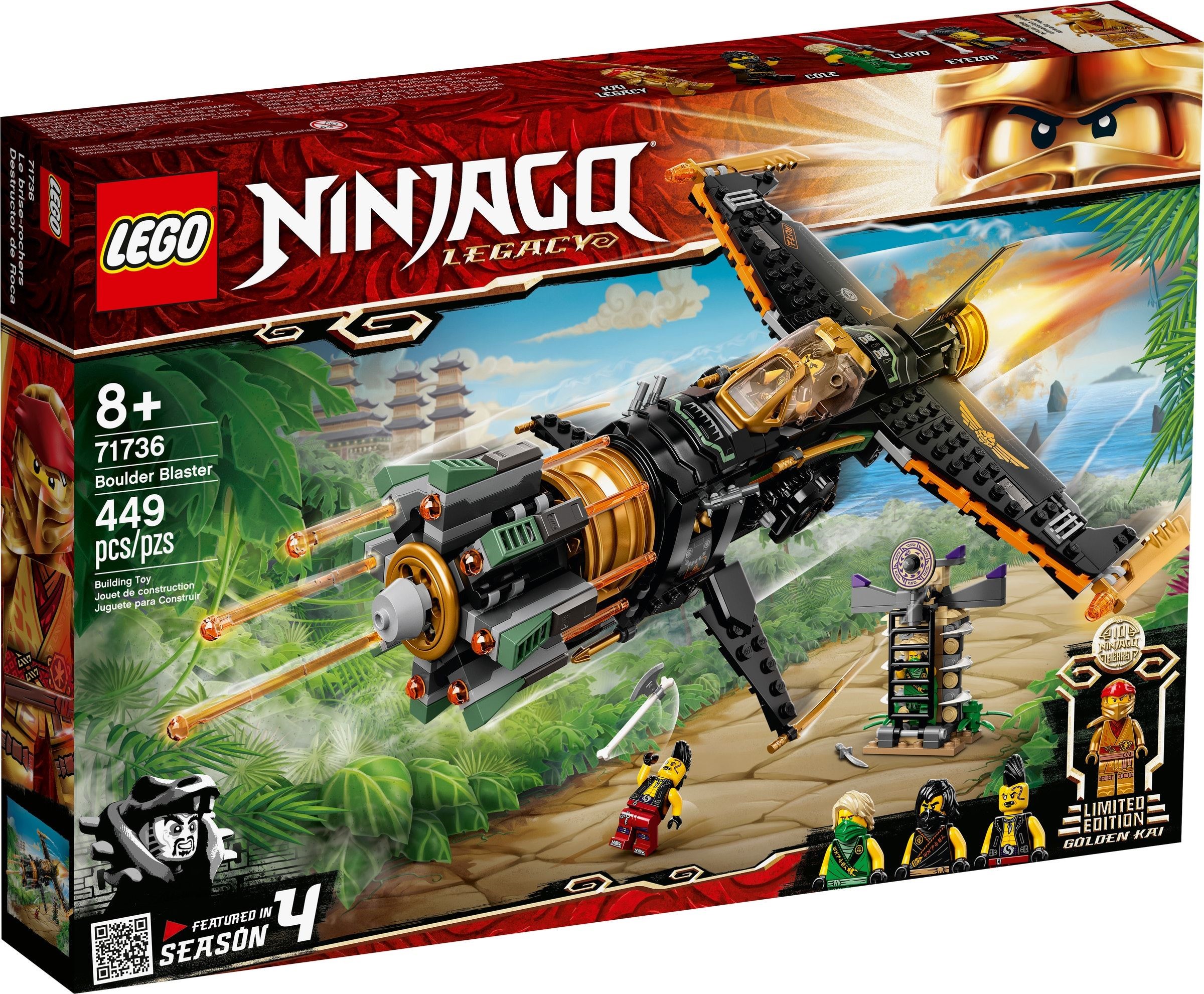 Boulder Blaster 71736 - hình ảnh chi tiết bộ LEGO