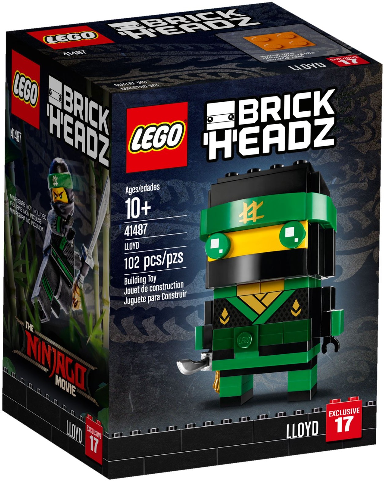 BrickHeadz：Lloyd 41487 - hình ảnh tổng thể bộ LEGO