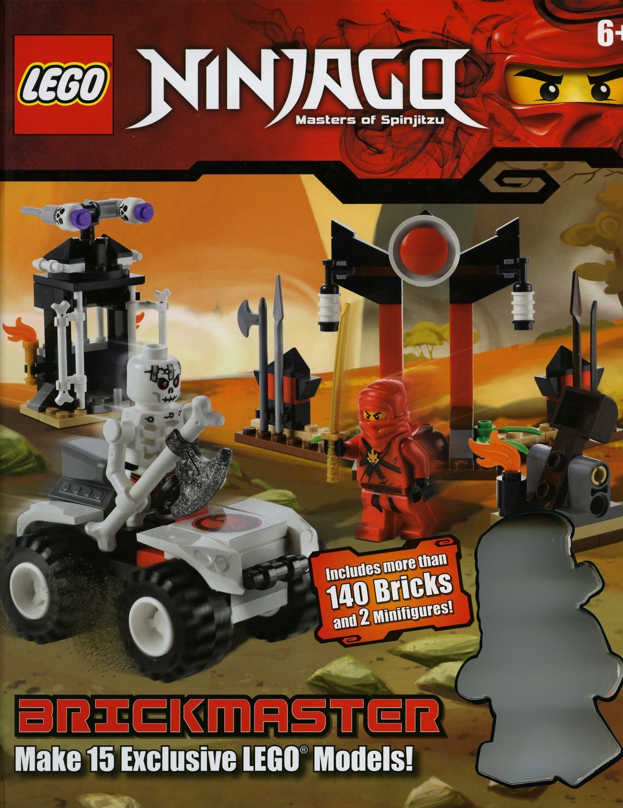 Brickmaster Ninjago parts 11901 - hình ảnh tổng thể bộ LEGO