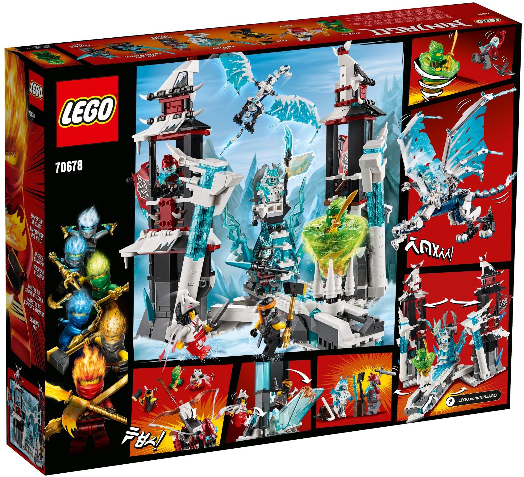 Castle of the Forsaken Emperor 70678 - hình ảnh chi tiết bộ LEGO