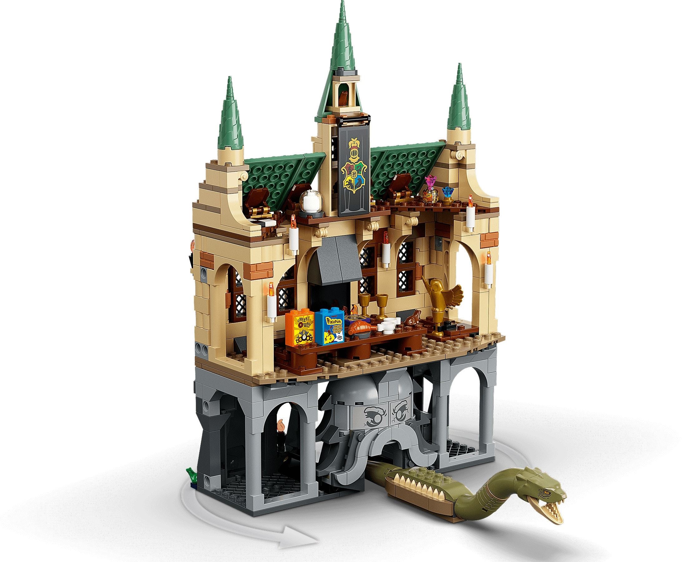 Chamber of Secrets 76389 - hình ảnh chi tiết bộ LEGO