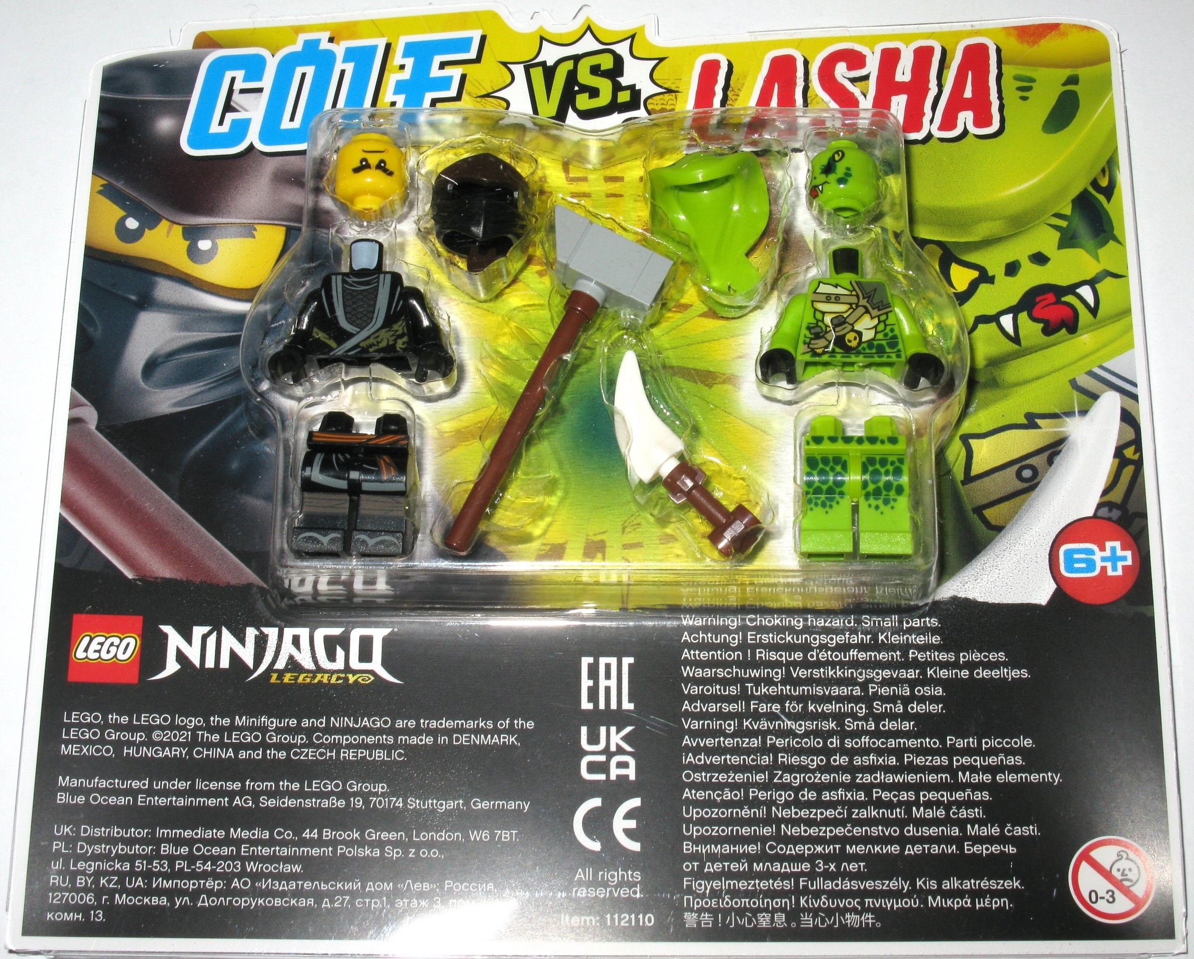Cole Vs. Lasha 112110 - hình ảnh tổng thể bộ LEGO
