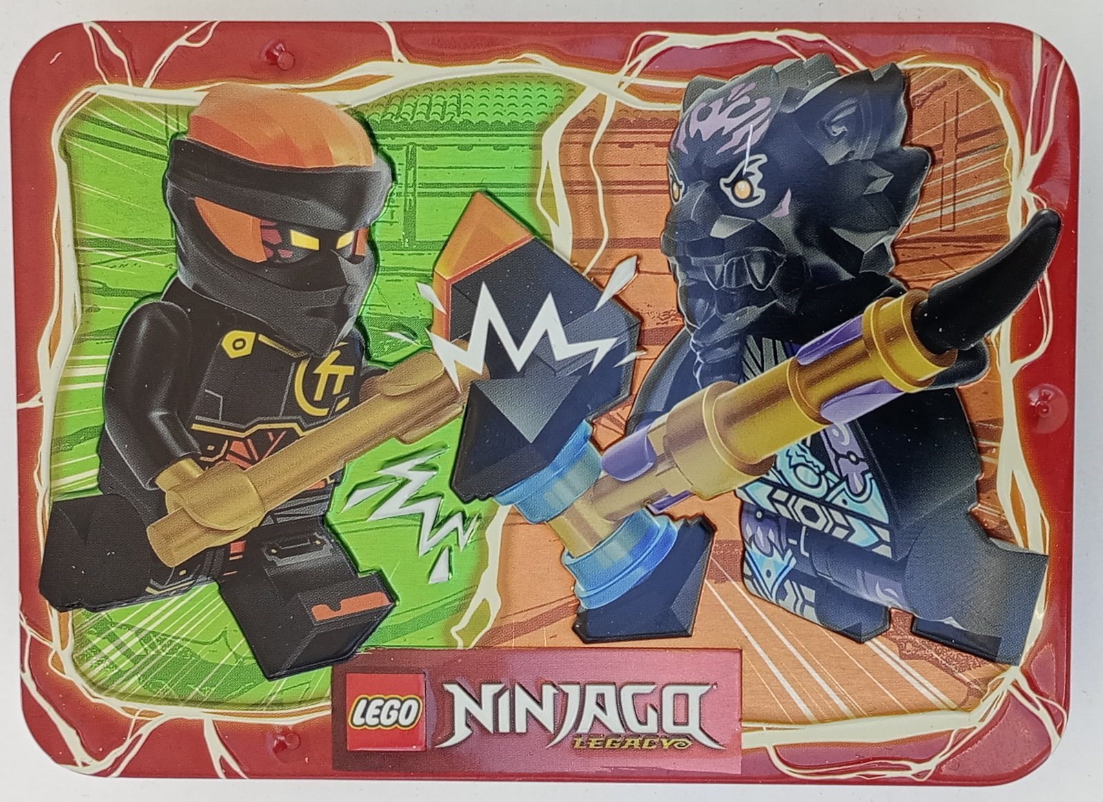 Cole vs. Lord Ras 112406 - hình ảnh tổng thể bộ LEGO