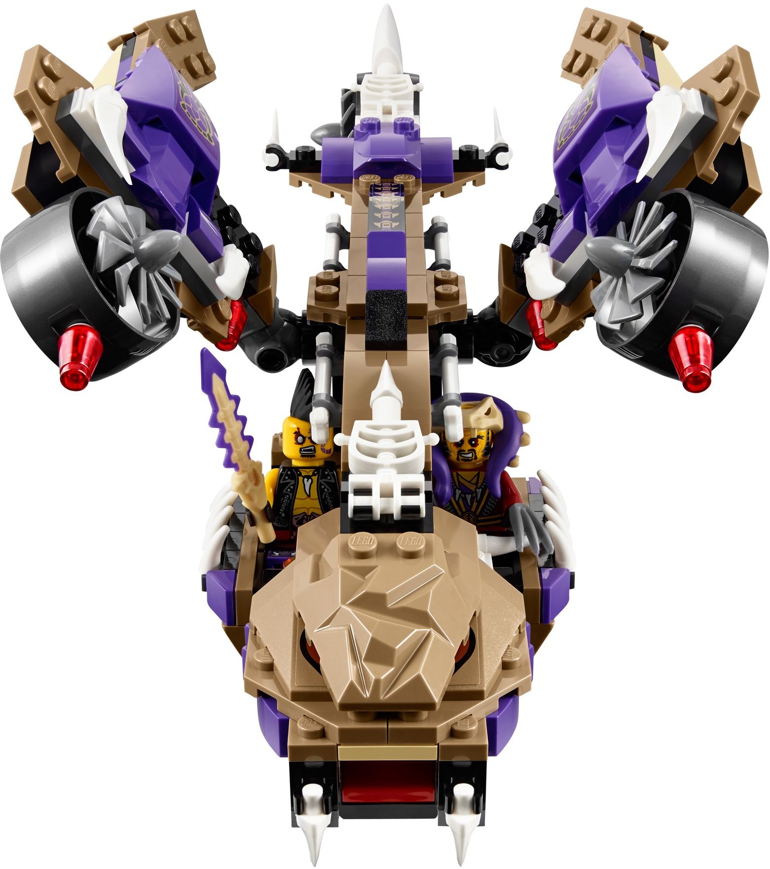 Condrai Copter Attack 70746 - góc nhìn khác của bộ LEGO