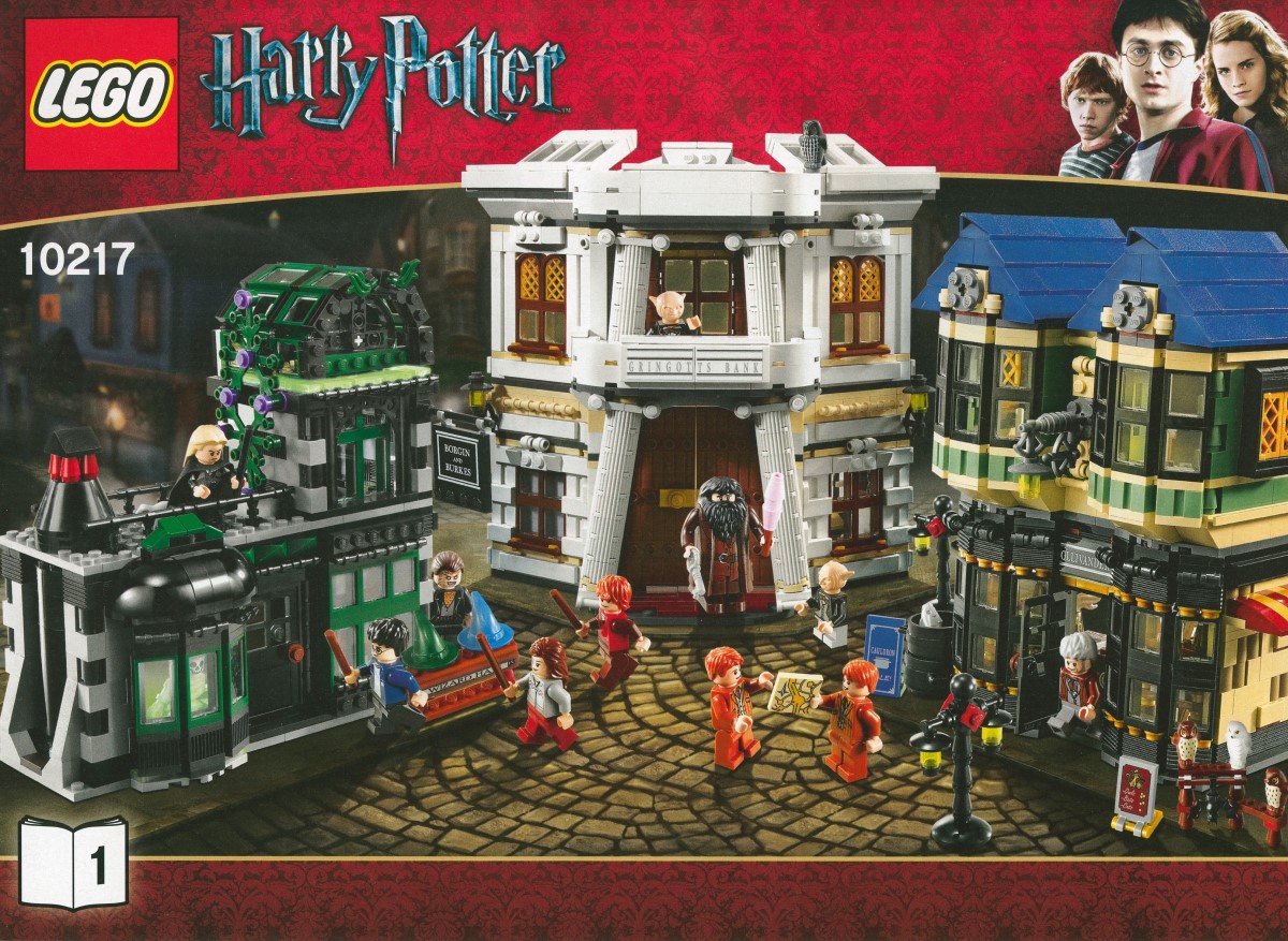 Diagon Alley 10217 - góc nhìn khác của bộ LEGO