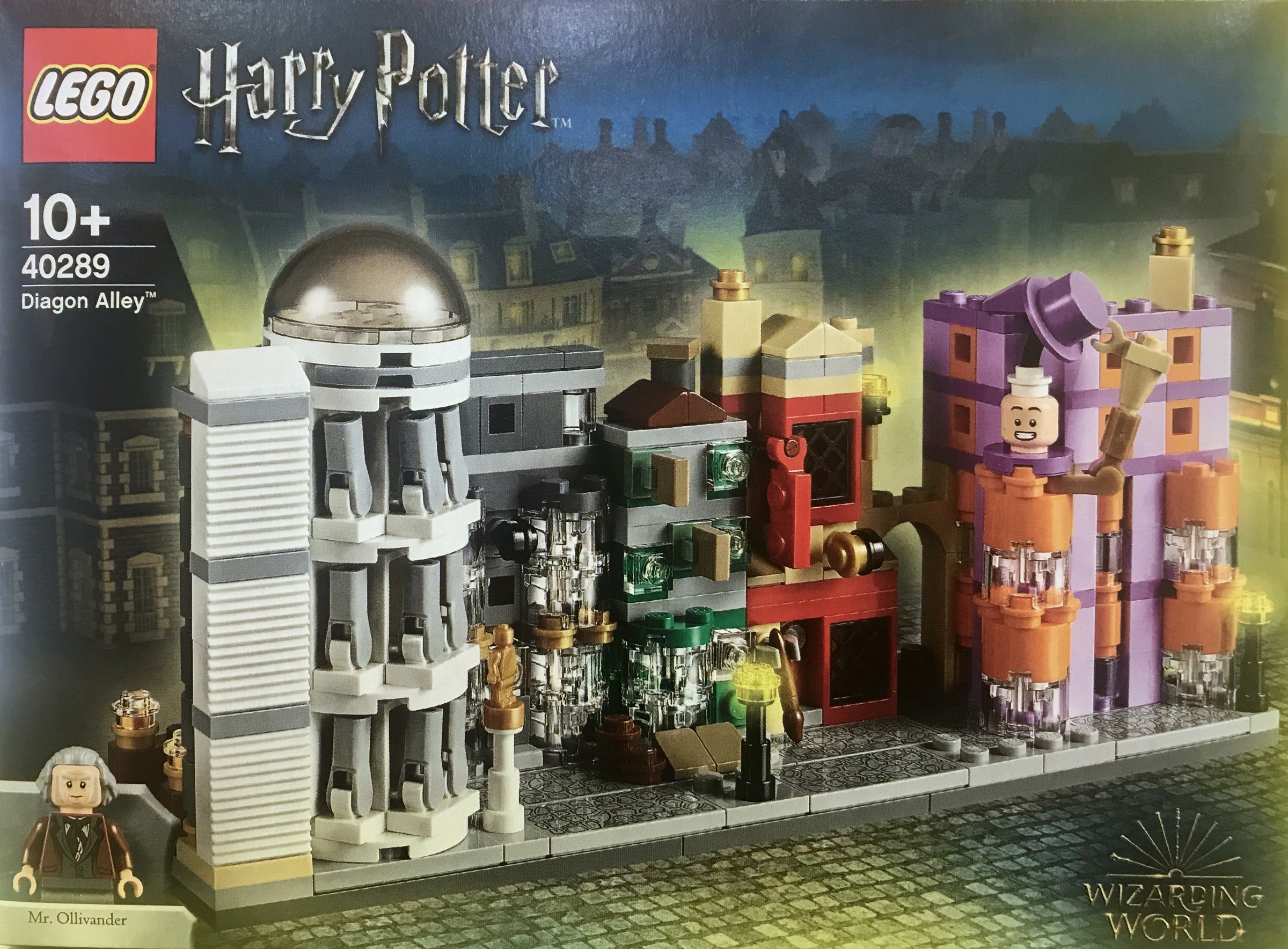 Diagon Alley 40289 - hình ảnh tổng thể bộ LEGO