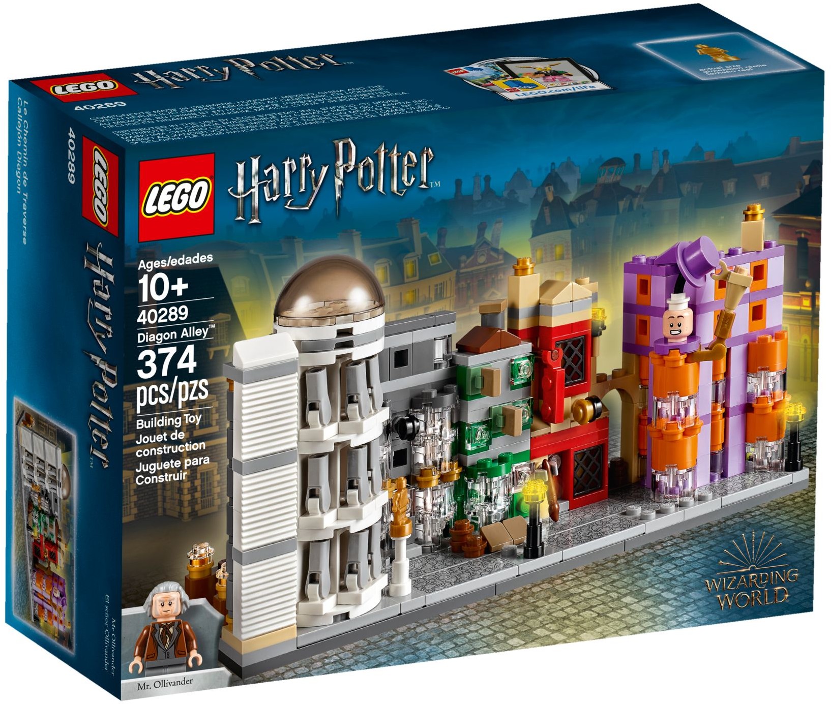 Diagon Alley 40289 - hình ảnh chi tiết bộ LEGO