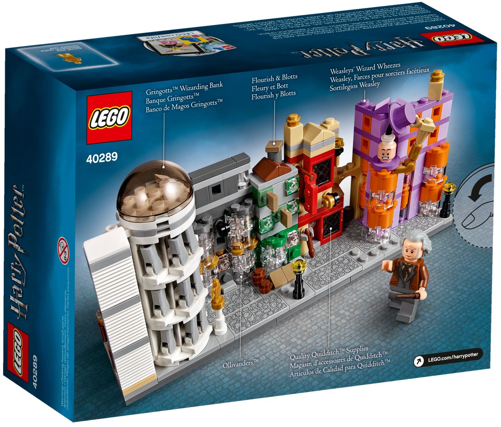 Diagon Alley 40289 - góc nhìn khác của bộ LEGO