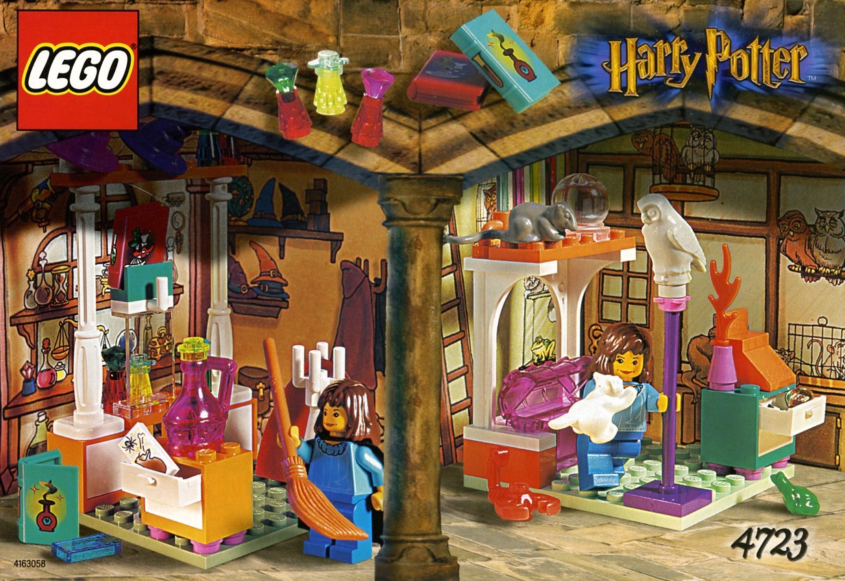 Diagon Alley Shops 4723 - góc nhìn khác của bộ LEGO