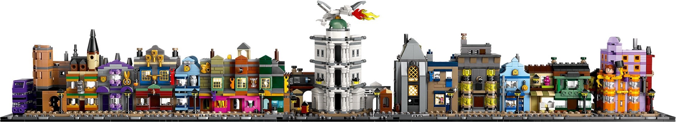 Diagon Alley Wizarding Shops 76444 - hình ảnh chi tiết bộ LEGO
