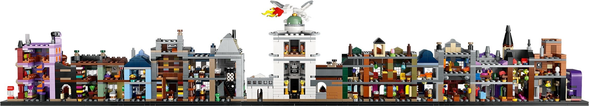 Diagon Alley Wizarding Shops 76444 - góc nhìn khác của bộ LEGO