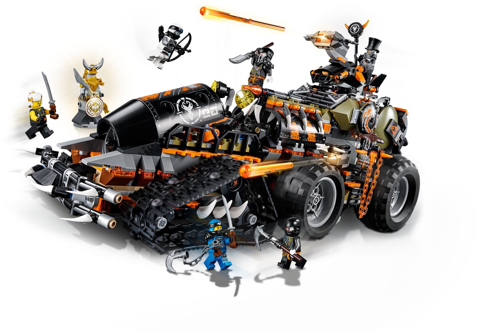 Dieselnaut 70654 - hình ảnh tổng thể bộ LEGO