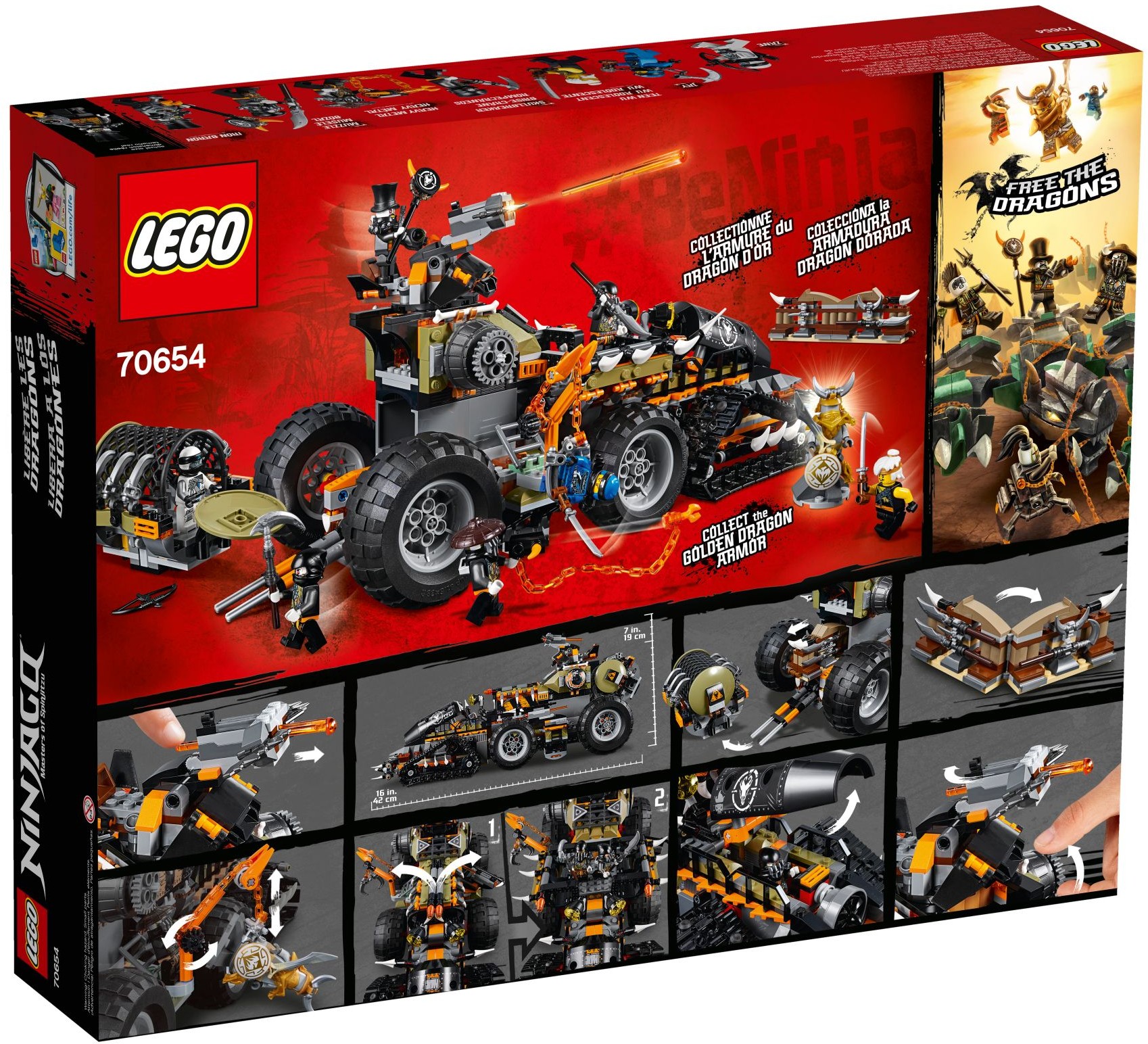Dieselnaut 70654 - góc nhìn khác của bộ LEGO