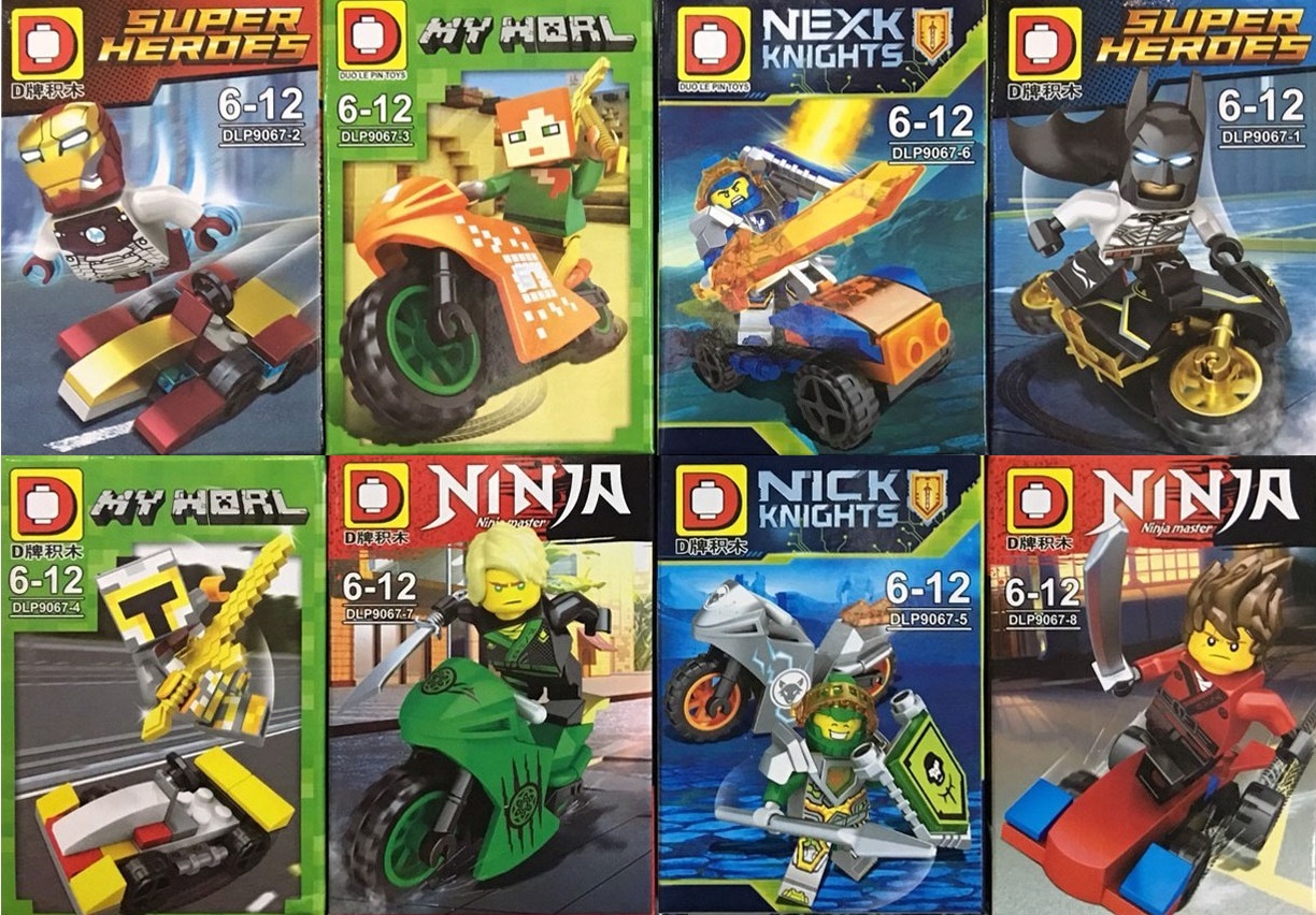 哆乐品DLP/D牌积木 DLP9067  - hình ảnh tổng thể bộ LEGO