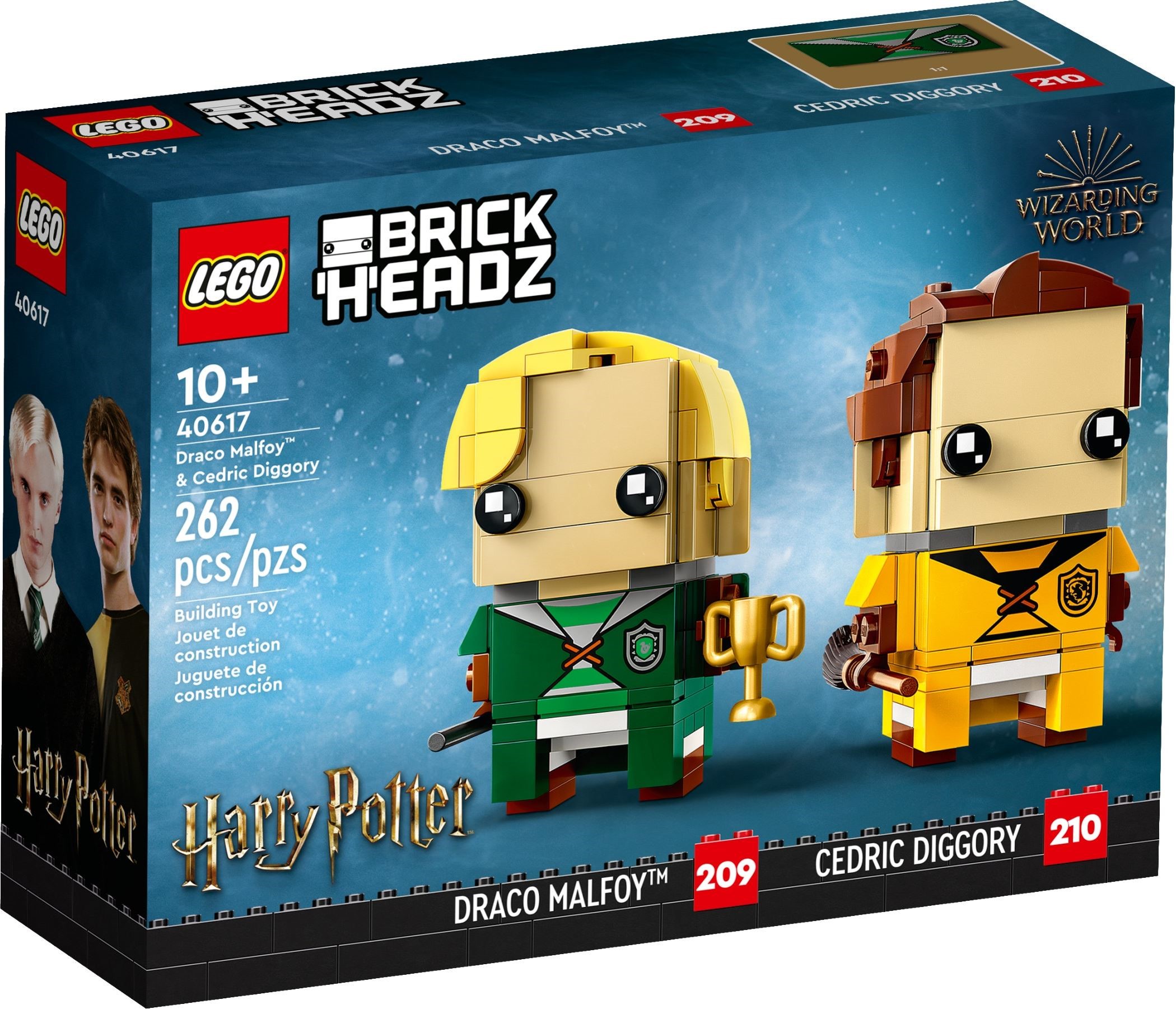 Draco Malfoy & Cedric Diggory 40617 - hình ảnh tổng thể bộ LEGO