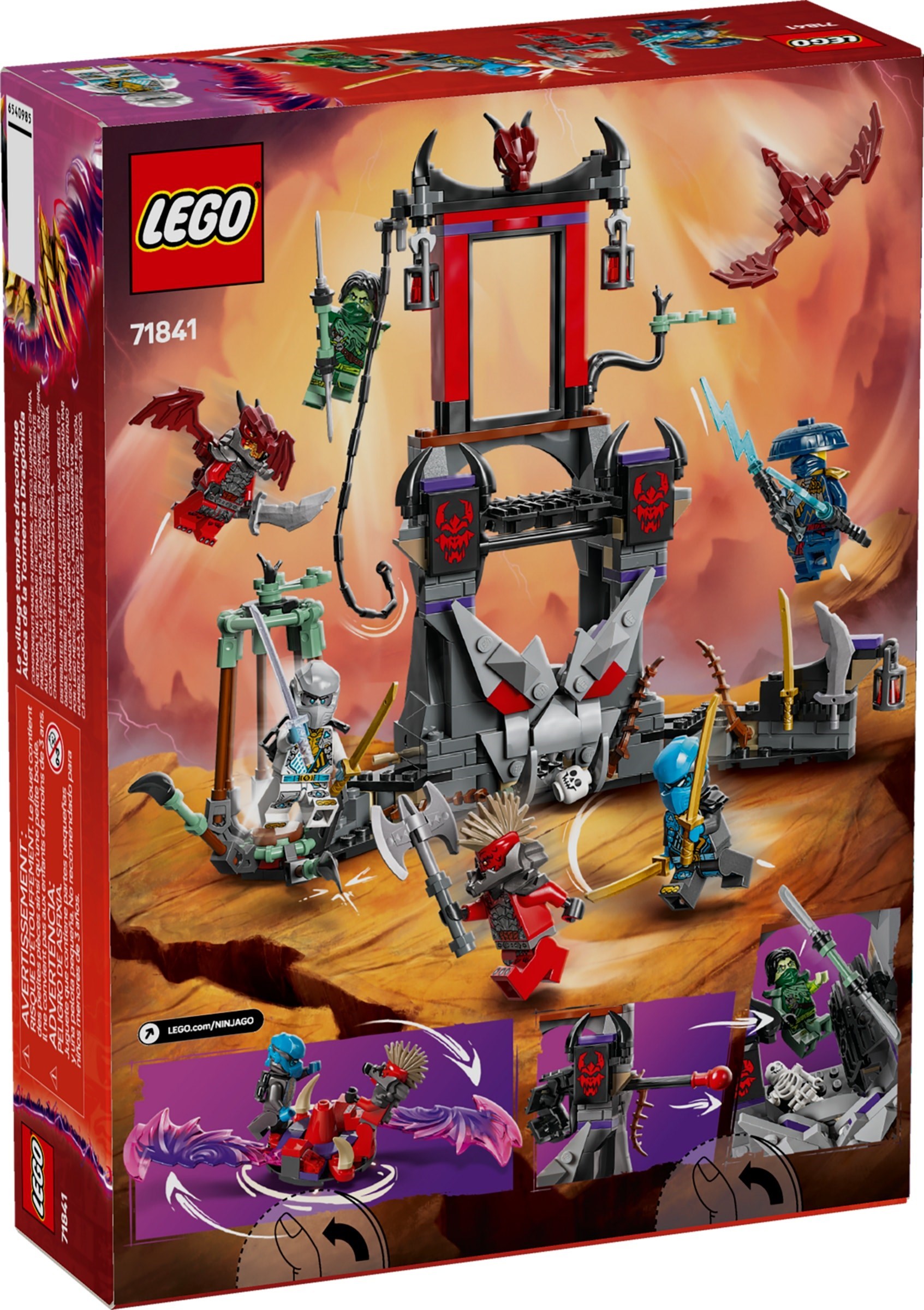 Dragonian Storm Village 71841 - hình ảnh chi tiết bộ LEGO