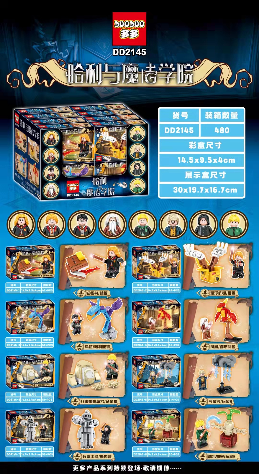 多多DUODUO DD2145  - hình ảnh tổng thể bộ LEGO