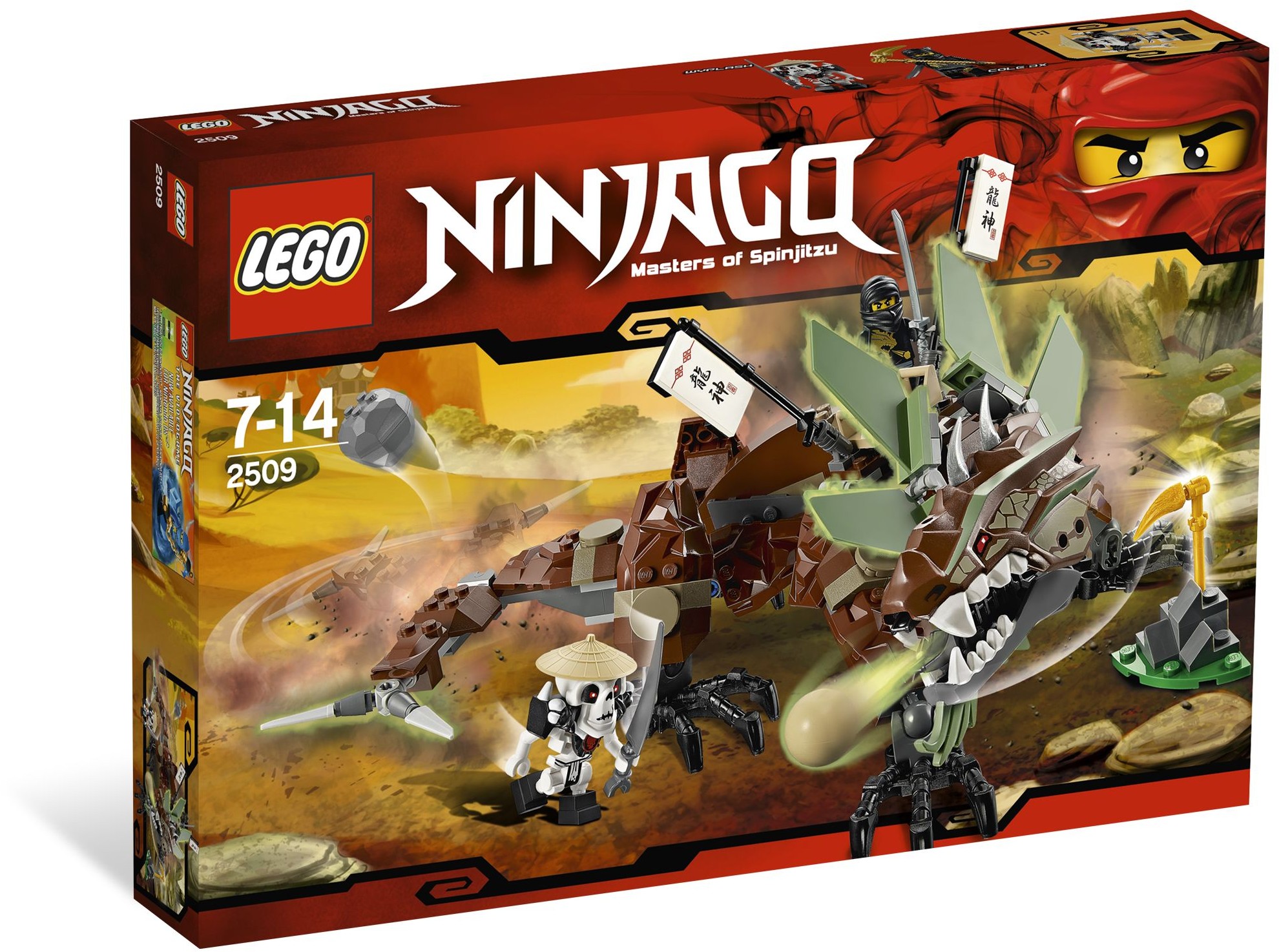 Earth Dragon Defense 2509 - hình ảnh tổng thể bộ LEGO