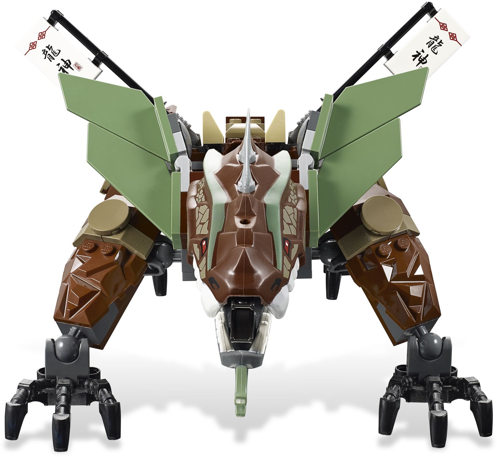 Earth Dragon Defense 2509 - góc nhìn khác của bộ LEGO